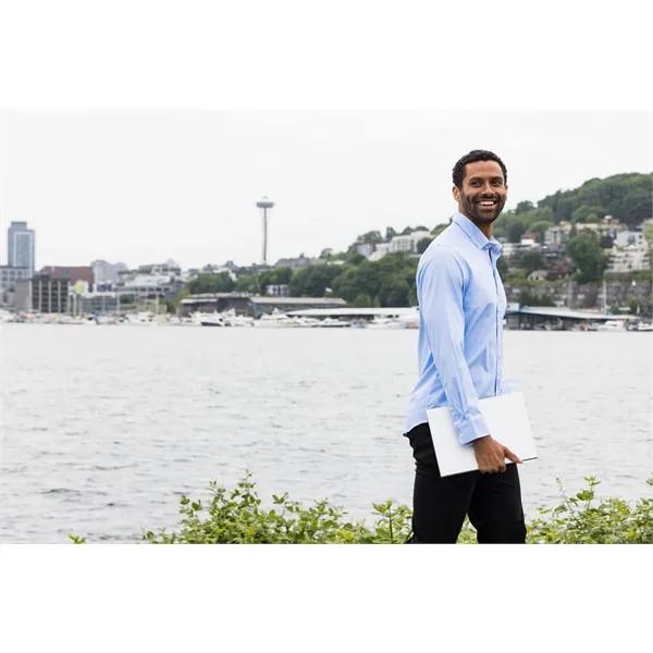 Cutter & Buck Skyline Eco Gingham Mens Big & Tall Long... from ASI 47965 Cutter & Buck