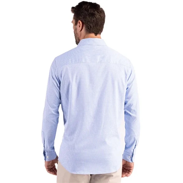 Cutter & Buck Skyline Eco Gingham Mens Big & Tall Long... from ASI 47965 Cutter & Buck