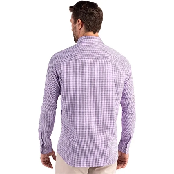 Cutter & Buck Skyline Eco Gingham Mens Big & Tall Long... from ASI 47965 Cutter & Buck