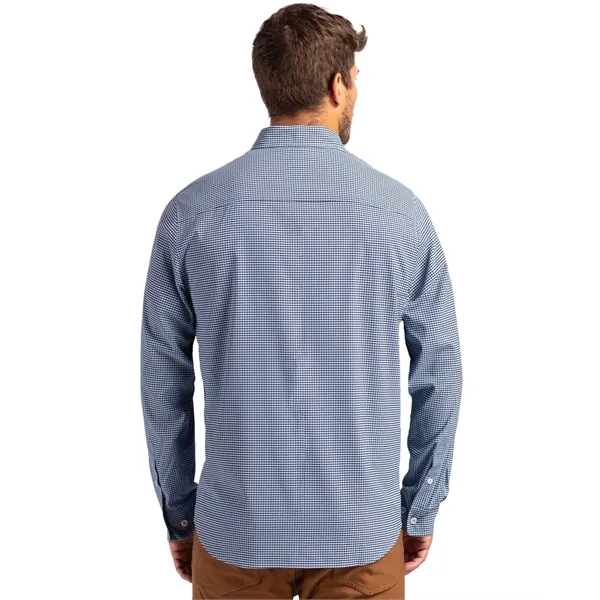 Cutter & Buck Skyline Eco Gingham Mens Big & Tall Long... from ASI 47965 Cutter & Buck