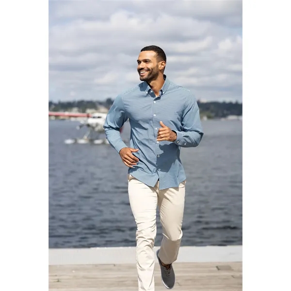 Cutter & Buck Skyline Eco Gingham Mens Big & Tall Long... from ASI 47965 Cutter & Buck