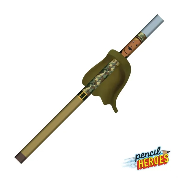 The Pencil Heroes® Hometown Series Female w/ Cape #2 Pencil shines... from ASI 84592 St Regis Group