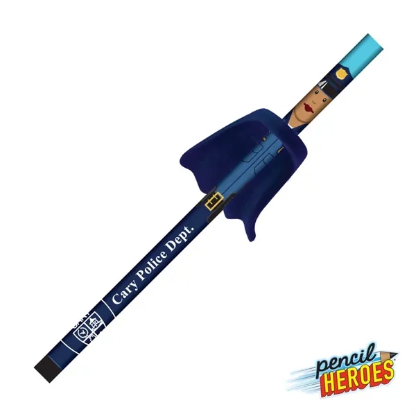 The Pencil Heroes® Hometown Series Female w/ Cape #2 Pencil shines... from ASI 84592 St Regis Group