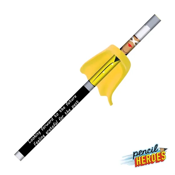 The Pencil Heroes® Hometown Series Female w/ Cape #2 Pencil shines... from ASI 84592 St Regis Group