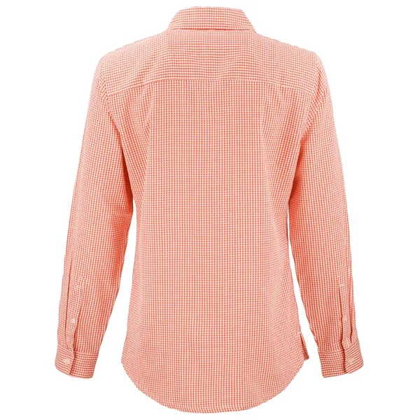 Cutter & Buck Skyline Eco Recycled Gingham Womens Long Sl...... from ASI 47965 Cutter & Buck