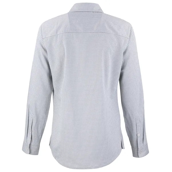 Cutter & Buck Skyline Eco Recycled Gingham Womens Long Sl...... from ASI 47965 Cutter & Buck