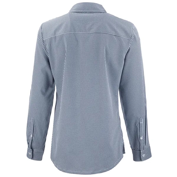 Cutter & Buck Skyline Eco Recycled Gingham Womens Long Sl...... from ASI 47965 Cutter & Buck
