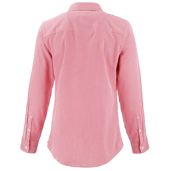 Cutter & Buck Skyline Eco Recycled Gingham Womens Long Sl...... from ASI 47965 Cutter & Buck