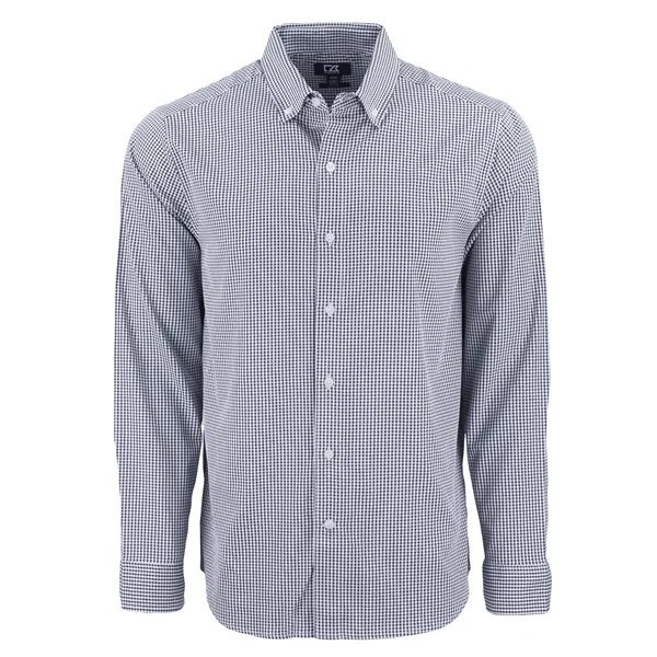 Cutter & Buck Skyline Eco Recycled Gingham Mens Long Slee...... from ASI 47965 Cutter & Buck