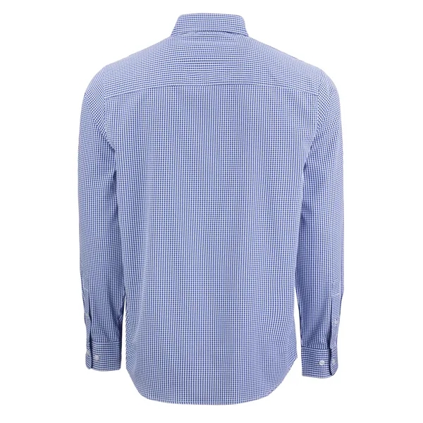 Cutter & Buck Skyline Eco Recycled Gingham Mens Long Slee...... from ASI 47965 Cutter & Buck