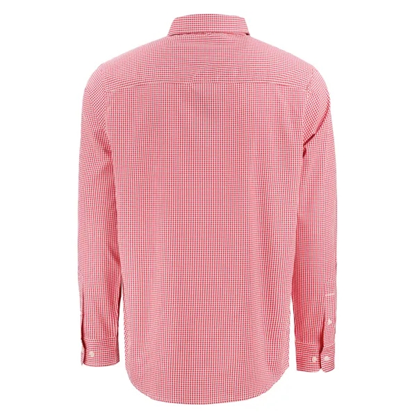 Cutter & Buck Skyline Eco Recycled Gingham Mens Long Slee...... from ASI 47965 Cutter & Buck