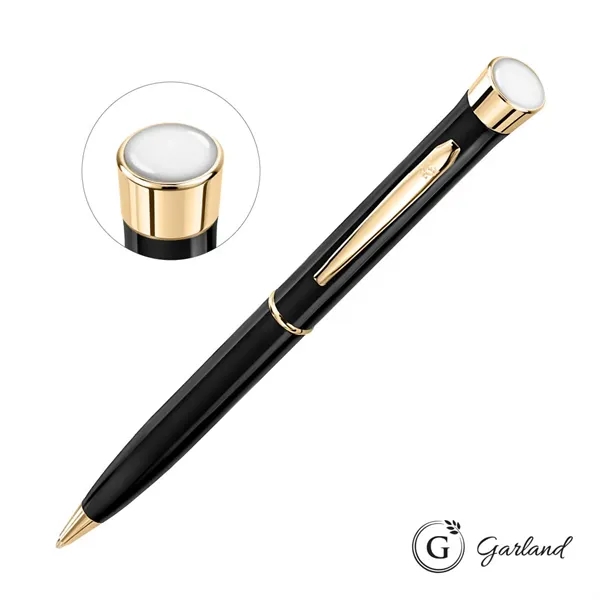 Garland® Patriot Custom Ballpoint Twist Pen - Gold Accent... from ASI 84592 St Regis Group