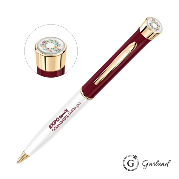 Garland® Patriot Custom Ballpoint Twist Pen - Gold Accent... from ASI 84592 St Regis Group