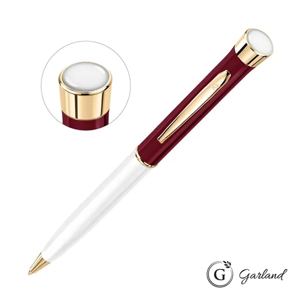 Garland® Patriot Custom Ballpoint Twist Pen - Gold Accent... from ASI 84592 St Regis Group