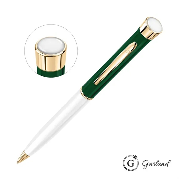 Garland® Patriot Custom Ballpoint Twist Pen - Gold Accent... from ASI 84592 St Regis Group