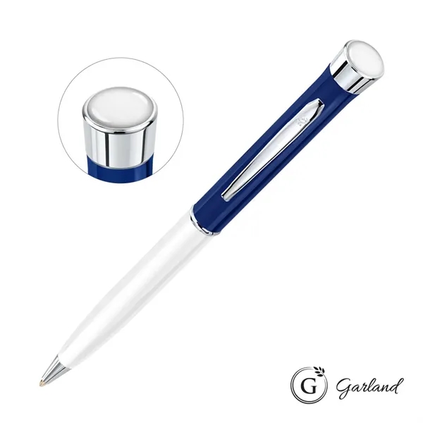Garland® Patriot Custom Ballpoint Twist Pen - Chrome Accent... from ASI 84592 St Regis Group