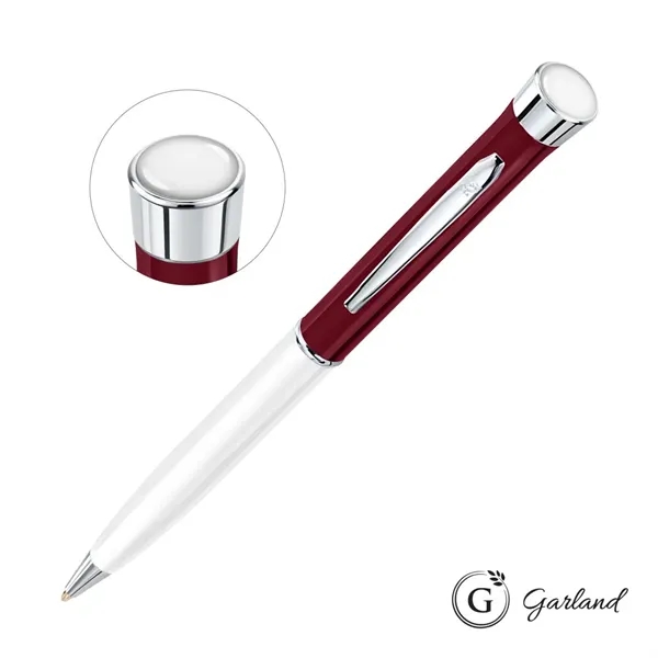 Garland® Patriot Custom Ballpoint Twist Pen - Chrome Accent... from ASI 84592 St Regis Group