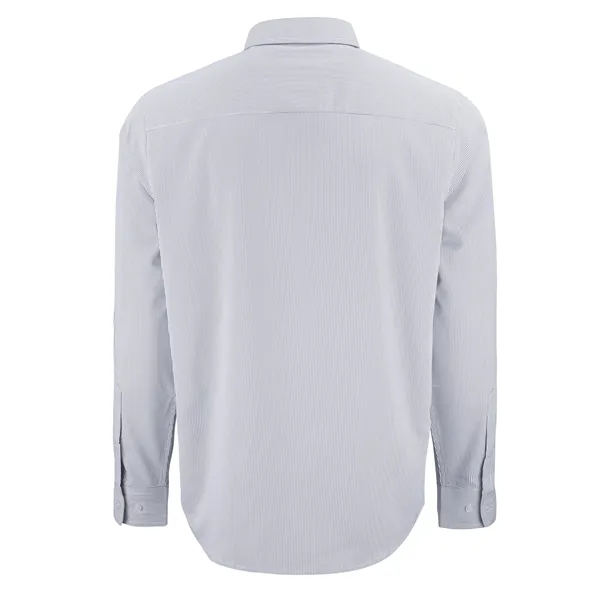 Cutter & Buck Skyline Eco Recycled Pinstripe Mens Long Sl...... from ASI 47965 Cutter & Buck