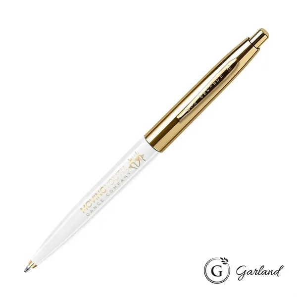 Garland® Monument Ballpoint Clicker Pen - Gold Accent... from ASI 84592 St Regis Group