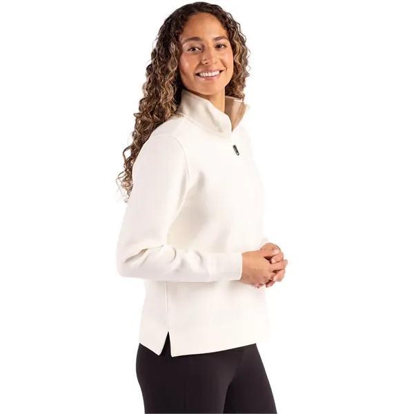 Cutter & Buck Roam Recycled Womens Quarter Zip Pullover... from ASI 47965 Cutter & Buck