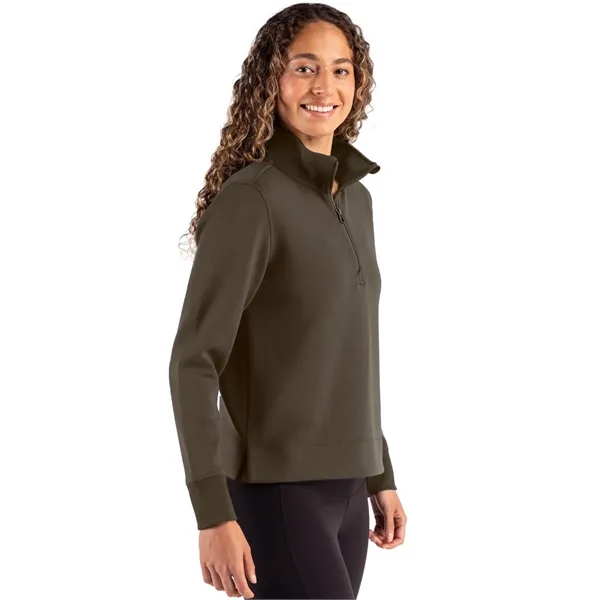 Cutter & Buck Roam Recycled Womens Quarter Zip Pullover... from ASI 47965 Cutter & Buck