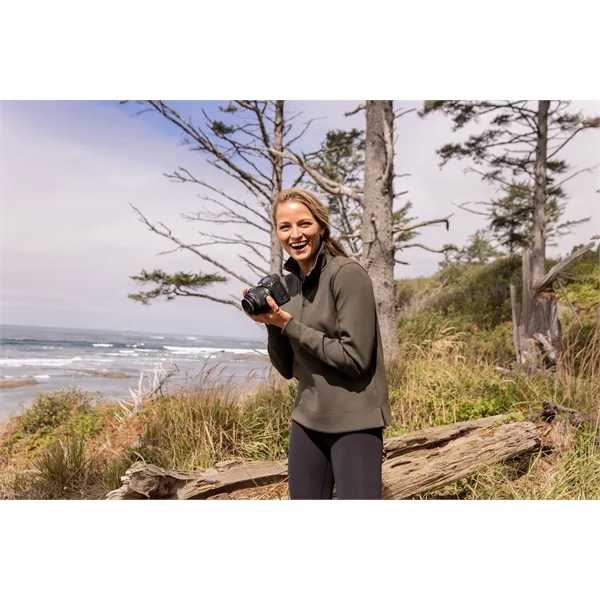 Cutter & Buck Roam Recycled Womens Quarter Zip Pullover... from ASI 47965 Cutter & Buck