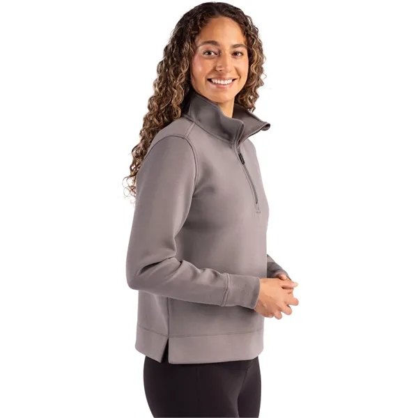 Cutter & Buck Roam Recycled Womens Quarter Zip Pullover... from ASI 47965 Cutter & Buck