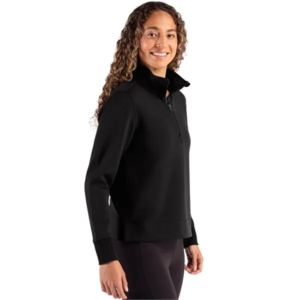 Cutter & Buck Roam Recycled Womens Quarter Zip Pullover... from ASI 47965 Cutter & Buck