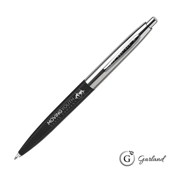 Garland® Monument Ballpoint Clicker Pen - Chrome Accent... from ASI 84592 St Regis Group