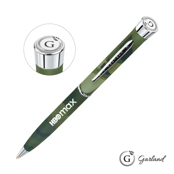 Garland® Liberty Hydrodipped Ballpoint Pen - Chrome Accent... from ASI 84592 St Regis Group