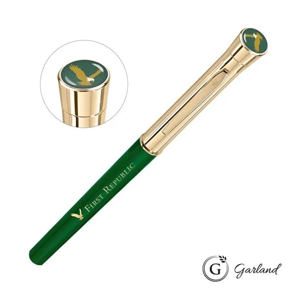 Garland® Monogram Custom Empire Felt Tip Pen - Gold Accent... from ASI 84592 St Regis Group