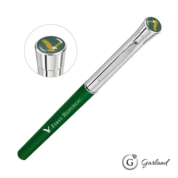 Garland® Monogram Custom Empire Felt Tip Pen - Chrome Accent... from ASI 84592 St Regis Group