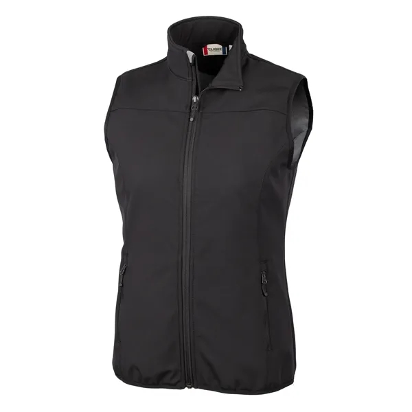 Women's vest with a full-zip, water resistance, two pockets, and brushed... from ASI 47965 Cutter & Buck