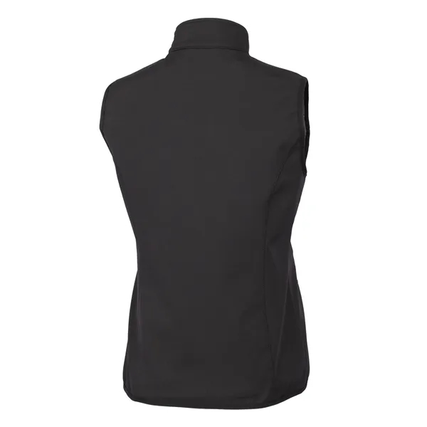 Women's vest with a full-zip, water resistance, two pockets, and brushed... from ASI 47965 Cutter & Buck