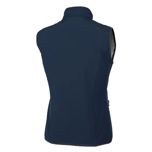 Women's vest with a full-zip, water resistance, two pockets, and brushed... from ASI 47965 Cutter & Buck