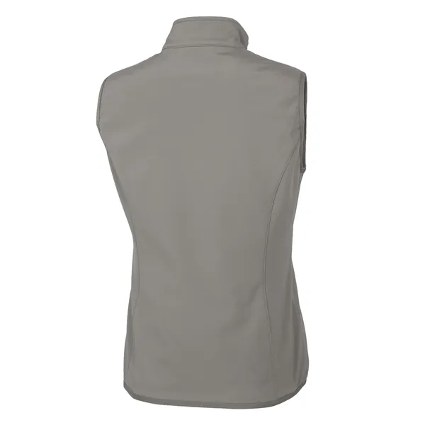 Women's vest with a full-zip, water resistance, two pockets, and brushed... from ASI 47965 Cutter & Buck
