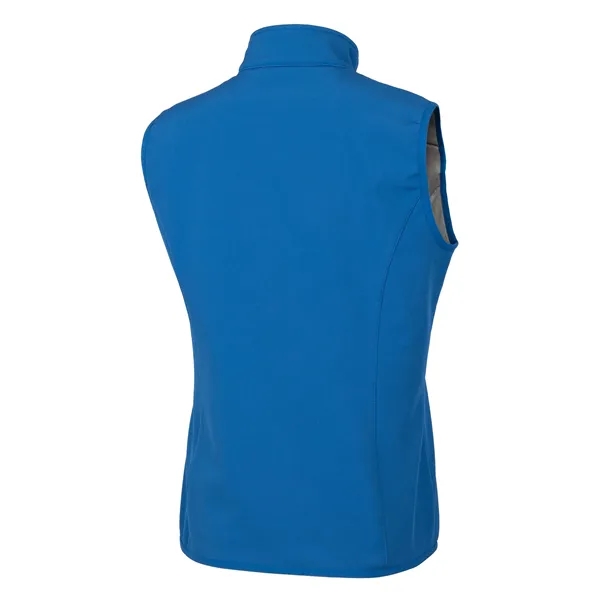Women's vest with a full-zip, water resistance, two pockets, and brushed... from ASI 47965 Cutter & Buck