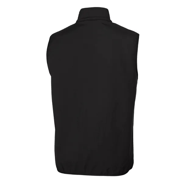 Men's vest with a full-zip, water resistance, two pockets, and brushed... from ASI 47965 Cutter & Buck