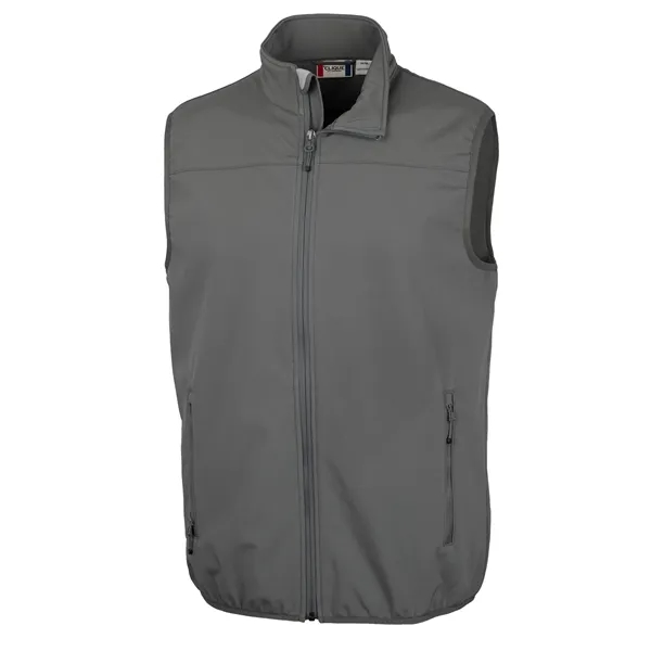 Men's vest with a full-zip, water resistance, two pockets, and brushed... from ASI 47965 Cutter & Buck