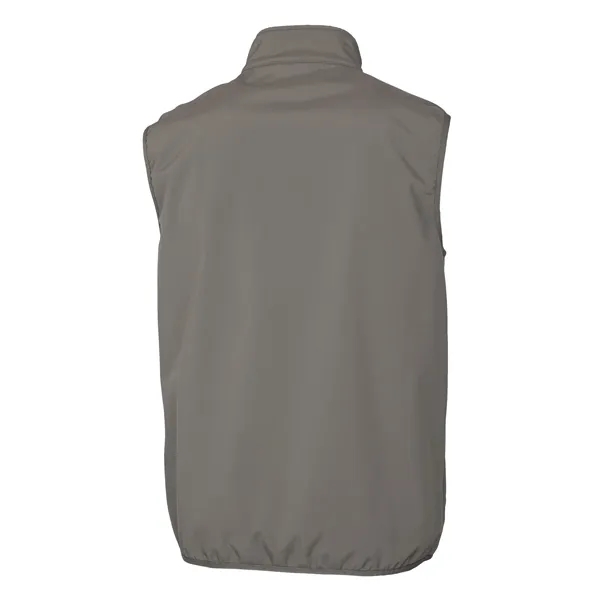 Men's vest with a full-zip, water resistance, two pockets, and brushed... from ASI 47965 Cutter & Buck