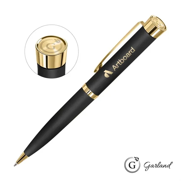 Garland® Executive Color Emblem Ballpoint Pen - Gold Accent... from ASI 84592 St Regis Group