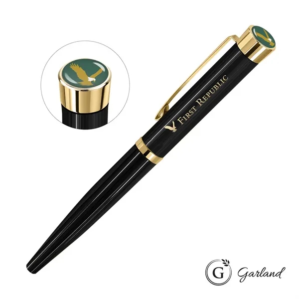 Garland® Executive Custom Color Rollerball Pen - Gold Accent... from ASI 84592 St Regis Group