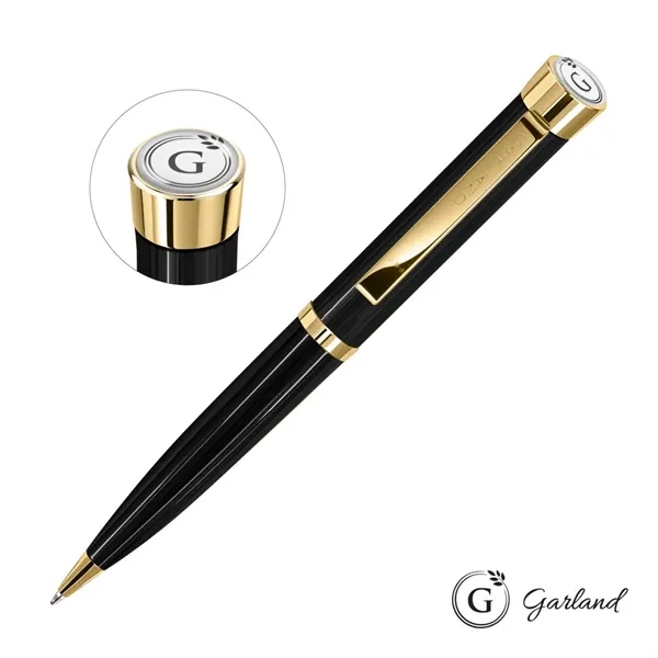 Garland® Executive Color Ballpoint Twist Pen - Gold Accent... from ASI 84592 St Regis Group