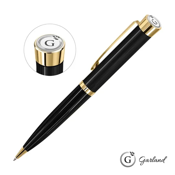 Garland® Executive Color Ballpoint Twist Pen - Gold Accent... from ASI 84592 St Regis Group