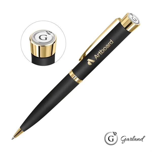 Garland® Executive Color Ballpoint Twist Pen - Gold Accent... from ASI 84592 St Regis Group