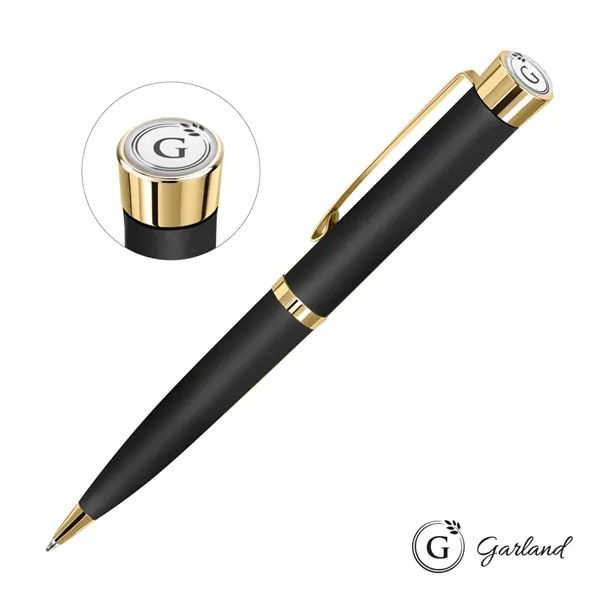 Garland® Executive Color Ballpoint Twist Pen - Gold Accent... from ASI 84592 St Regis Group