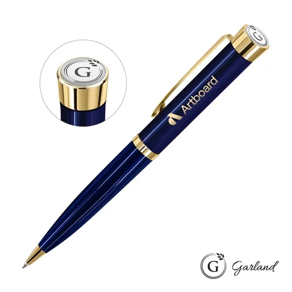 Garland® Executive Color Ballpoint Twist Pen - Gold Accent... from ASI 84592 St Regis Group