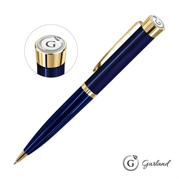 Garland® Executive Color Ballpoint Twist Pen - Gold Accent... from ASI 84592 St Regis Group