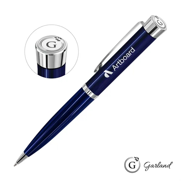 Garland® Executive Color Ballpoint Twist Pen - Chrome Accent... from ASI 84592 St Regis Group