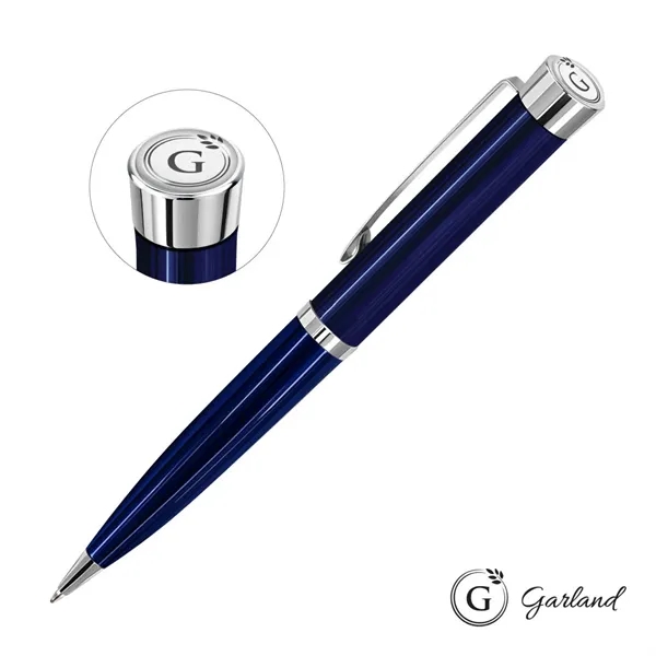 Garland® Executive Color Ballpoint Twist Pen - Chrome Accent... from ASI 84592 St Regis Group